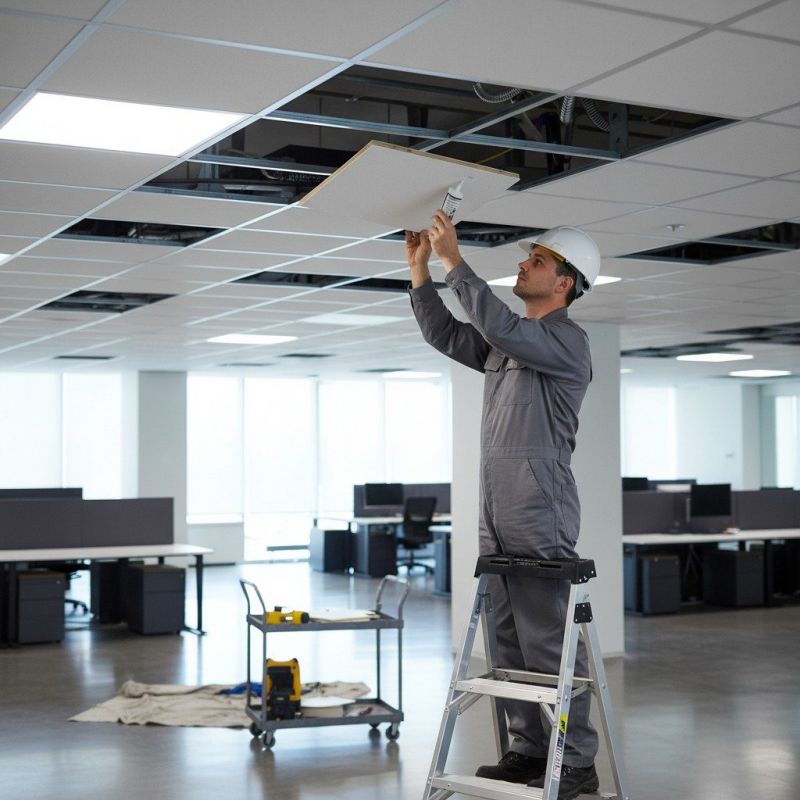 Office Ceiling Installation