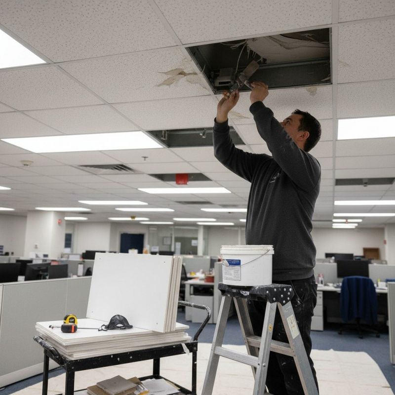 Office Ceiling Installation
